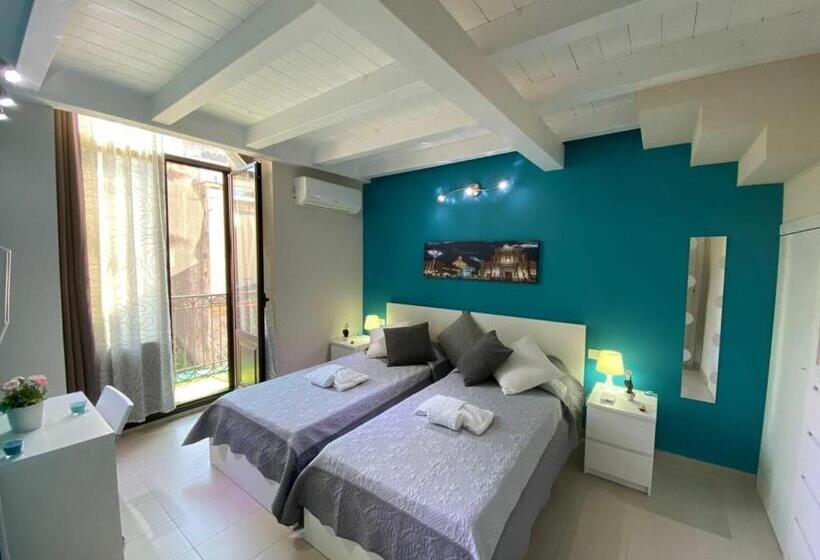 غرفة ديلوكس مزودة بشرفة, Bnb Archimede