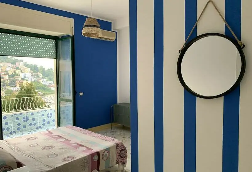 اتاق استاندارد با بالکن و چشمانداز دریا, Mille Tramonti Agropoli Sunset Suite