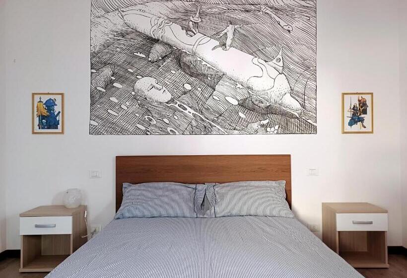 اتاق استاندارد با سرویس بهداشتی مشترک, Nottetempo Verona