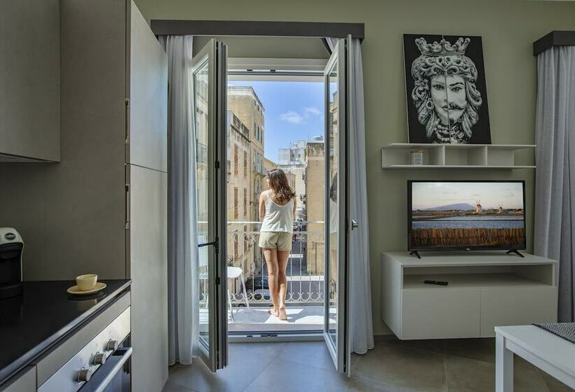 带1个卧室的高级公寓, Le Cupole Suites & Apartments