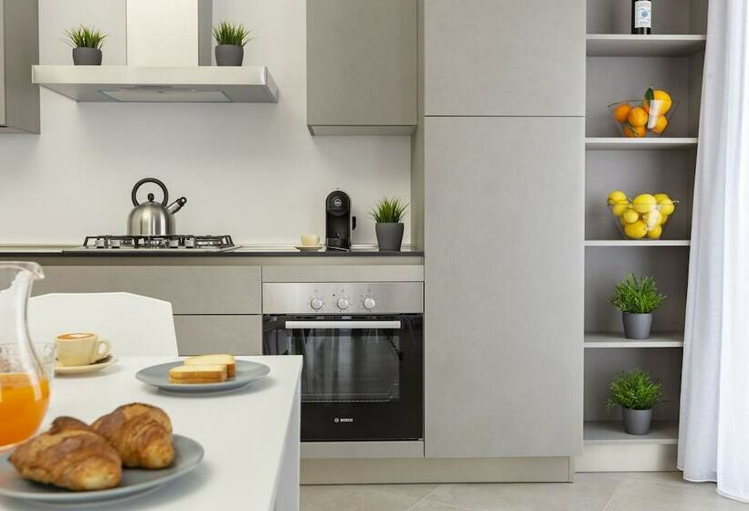 带1个卧室的高级公寓, Le Cupole Suites & Apartments