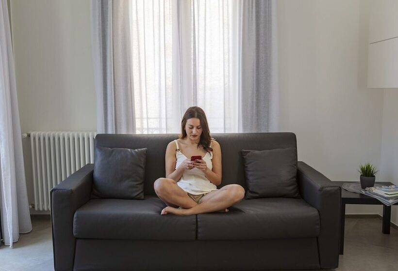 带1个卧室的豪华公寓, Le Cupole Suites & Apartments