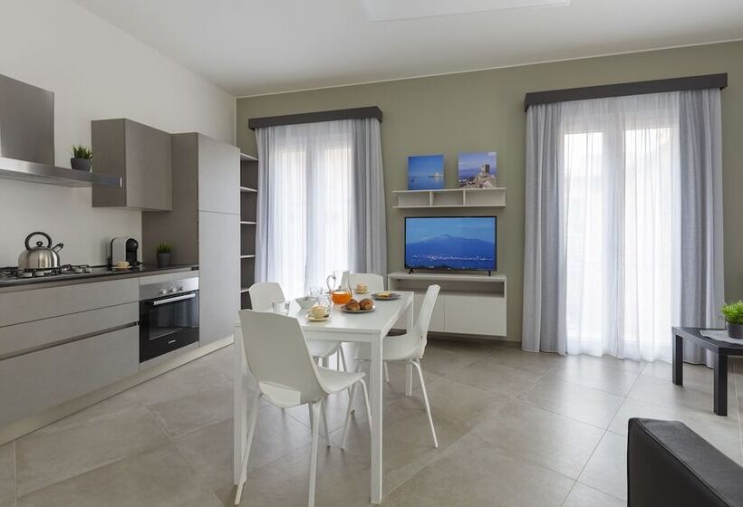 带1个卧室的豪华公寓, Le Cupole Suites & Apartments