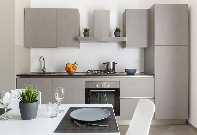 带1个卧室的豪华公寓, Le Cupole Suites & Apartments