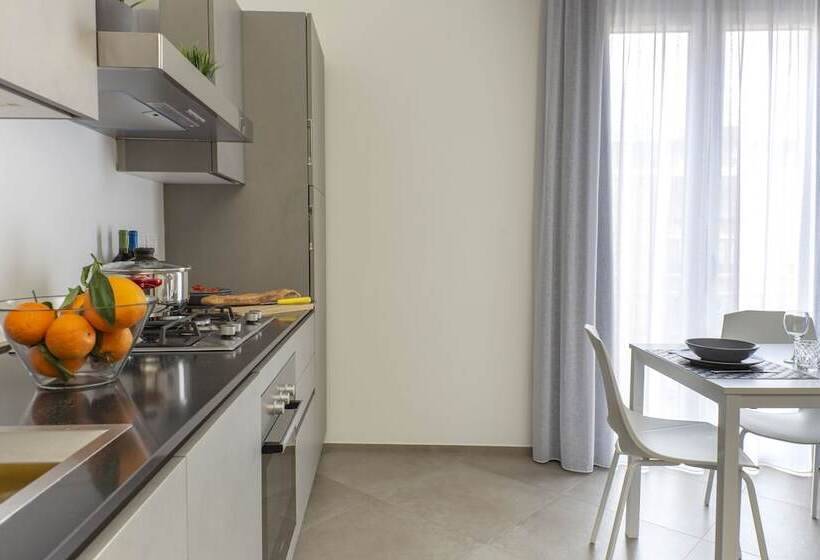 带1个卧室的豪华公寓, Le Cupole Suites & Apartments