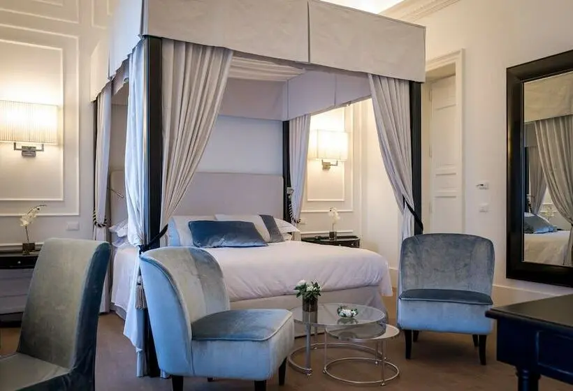 庭の見えるジュニアスイート, Villa Lanzirotti Luxury Property