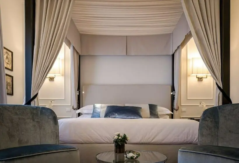 庭の見えるジュニアスイート, Villa Lanzirotti Luxury Property