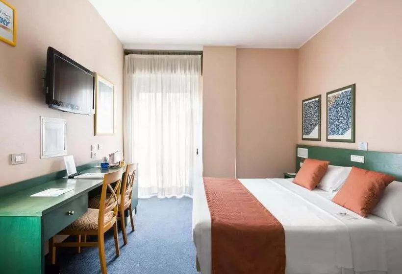 اتاق استاندارد یک نفره, Best Western Hotel Mediterraneo