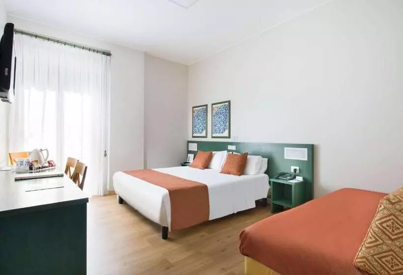 اتاق استاندارد سه نفره, Best Western Hotel Mediterraneo
