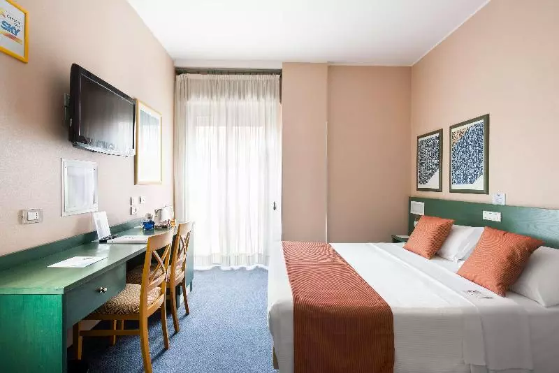 اتاق استاندارد یک نفره, Best Western Hotel Mediterraneo