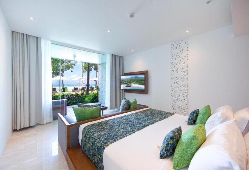 小型套房带海景, Candi Beach Resort & Spa