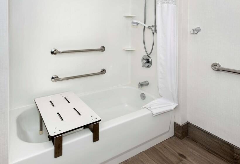 اتاق استاندارد با تخت بزرگ برای معلولان, Hampton Inn Nyjfk