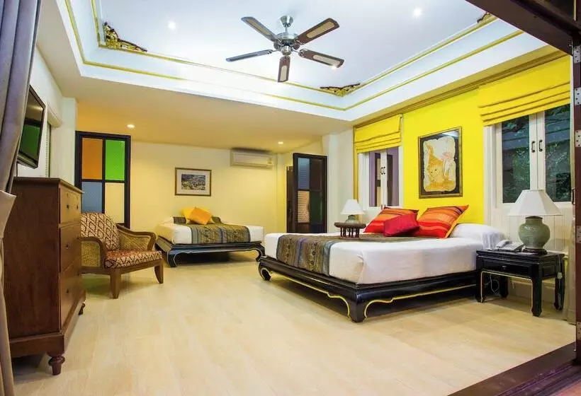 اتاق استاندارد با چشم‌انداز استخر, Rabbit Resort Pattaya