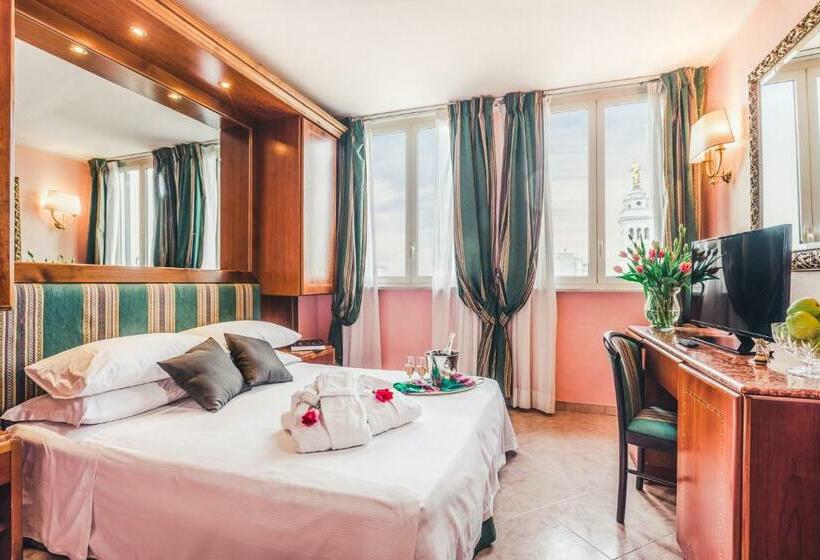 带城市景观的高级房间, Raeli Hotel Siracusa