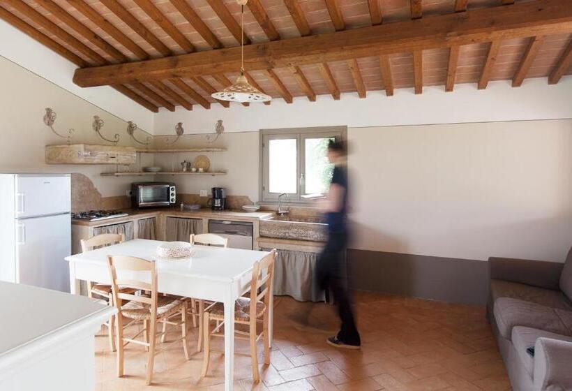 דירת דלוקס 2 חדרי שינה, Agriturismo Bio Podere Doganelle