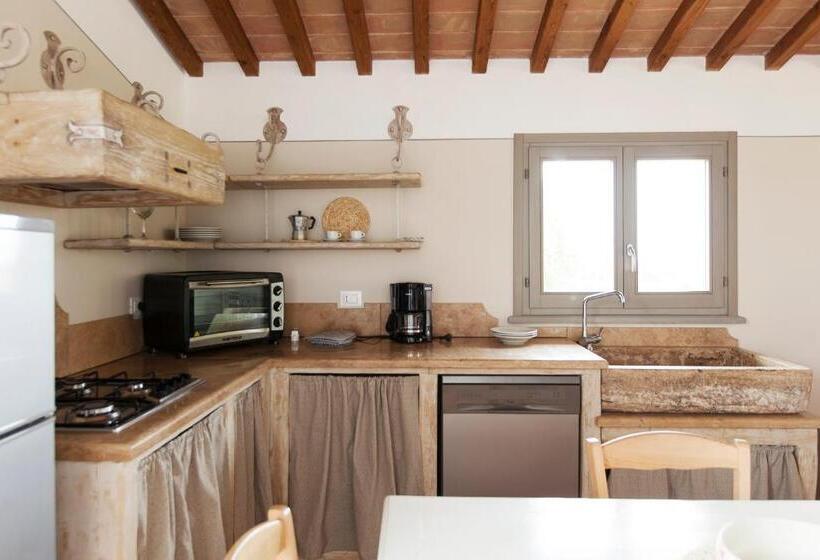 ２ベッドルームデラックスアパートメント, Agriturismo Bio Podere Doganelle