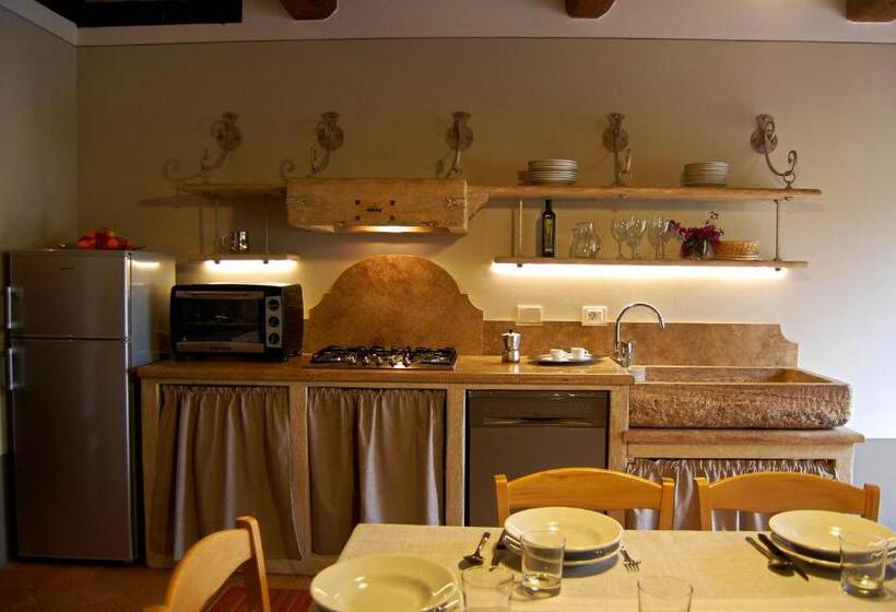 דירת דלוקס 3 חדרי שינה, Agriturismo Bio Podere Doganelle