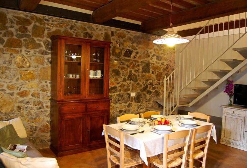 ３ベッドルームのデラックスアパートメント, Agriturismo Bio Podere Doganelle