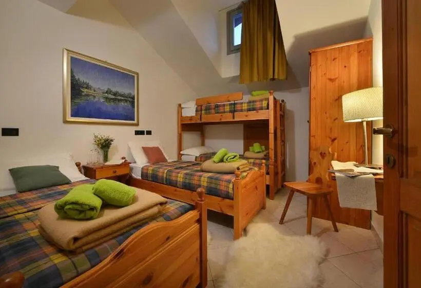 スタンダード4人部屋, Casa Alpina San Luigi