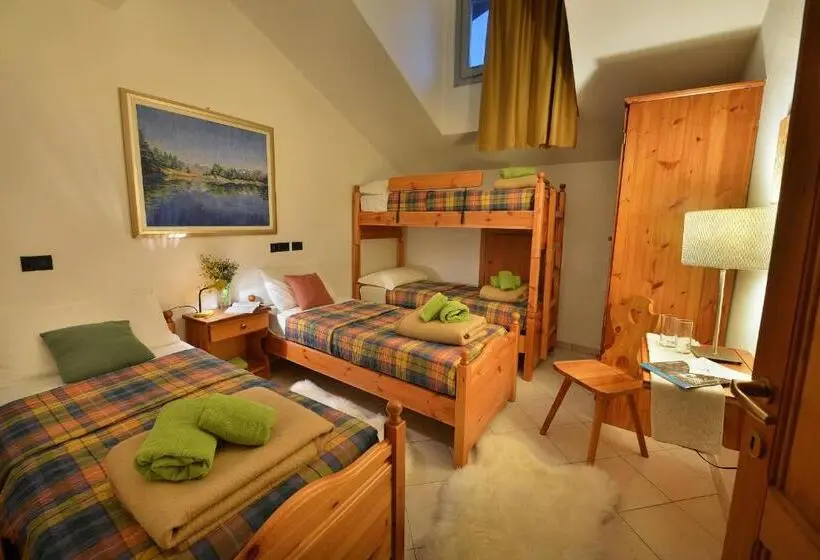 スタンダード4人部屋, Casa Alpina San Luigi