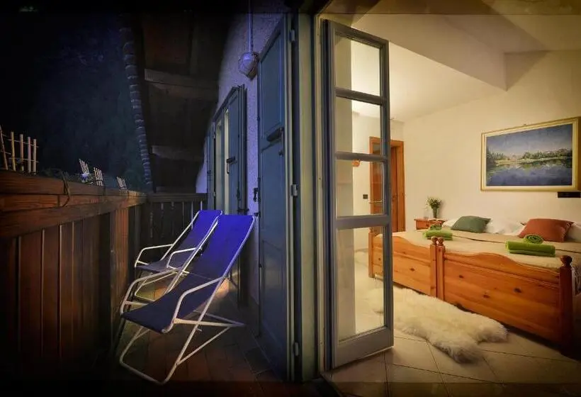 キングサイズベッドのスイートルーム, Casa Alpina San Luigi