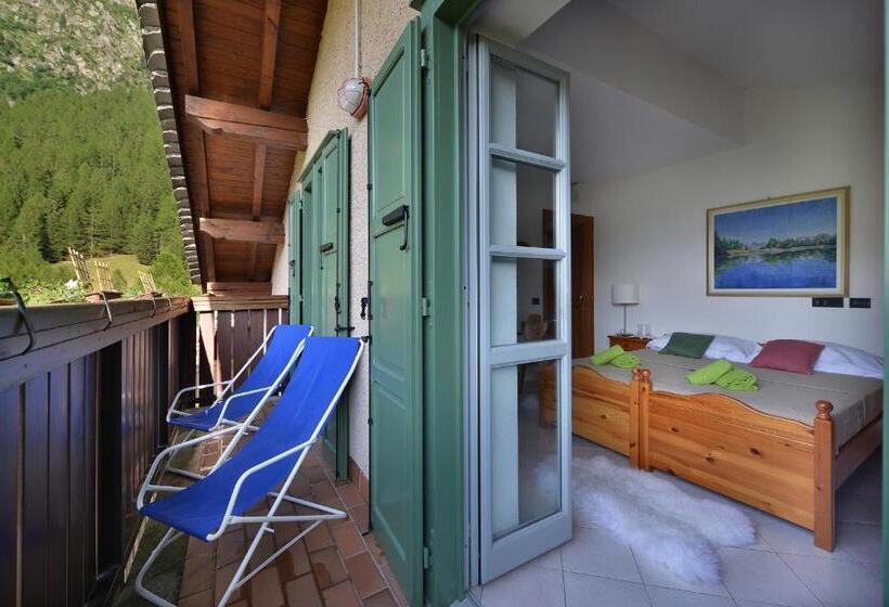 キングサイズベッドのスイートルーム, Casa Alpina San Luigi