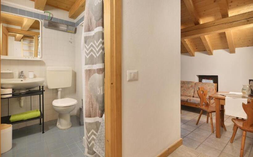 シャレー・スペリアー1寝室, Casa Alpina San Luigi