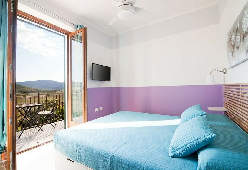 דירת חדר דלוקס, Poggiolivi Agriturismo Bio In Maremma