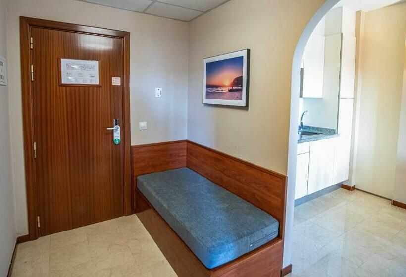 דירת 2 חדרים עם טרסה, Ilunion Miramar