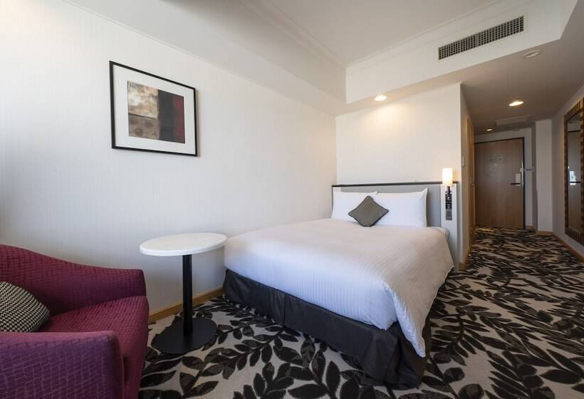 חדר סטנדרט מיטה זוגית עם נוף לעיר, Ana Crowne Plaza Hotel Grand Court Nagoya, An Ihg