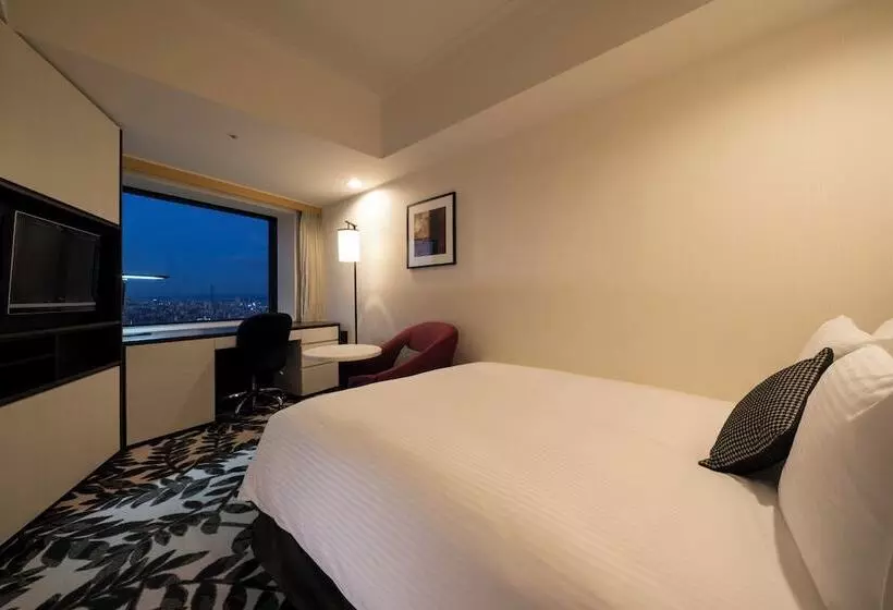 シティビューのダブルベッドスタンダードルーム, Ana Crowne Plaza Hotel Grand Court Nagoya, An Ihg