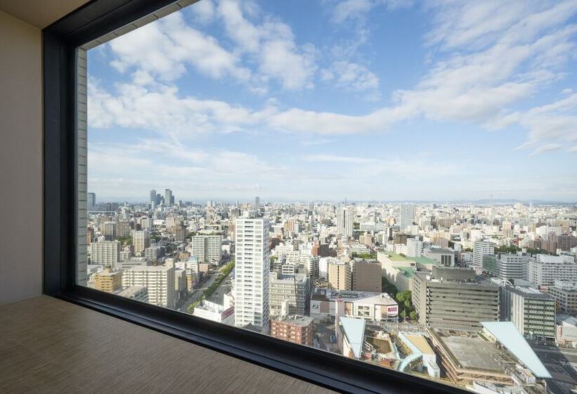 חדר סטנדרט מיטה זוגית עם נוף לעיר, Ana Crowne Plaza Hotel Grand Court Nagoya, An Ihg