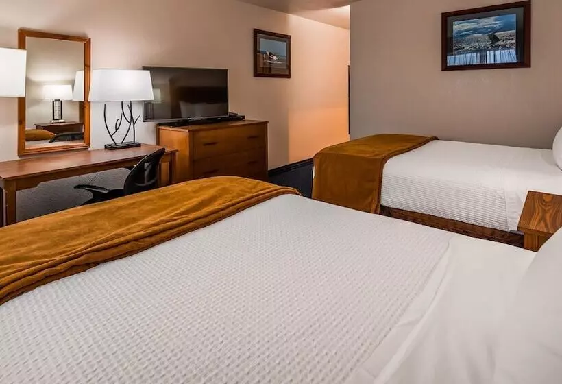 2ダブルベッドのスタンダードルーム, Best Western Valdez Harbor Inn