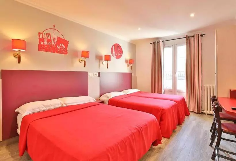 スタンダード４人部屋, Grand Hôtel De Turin