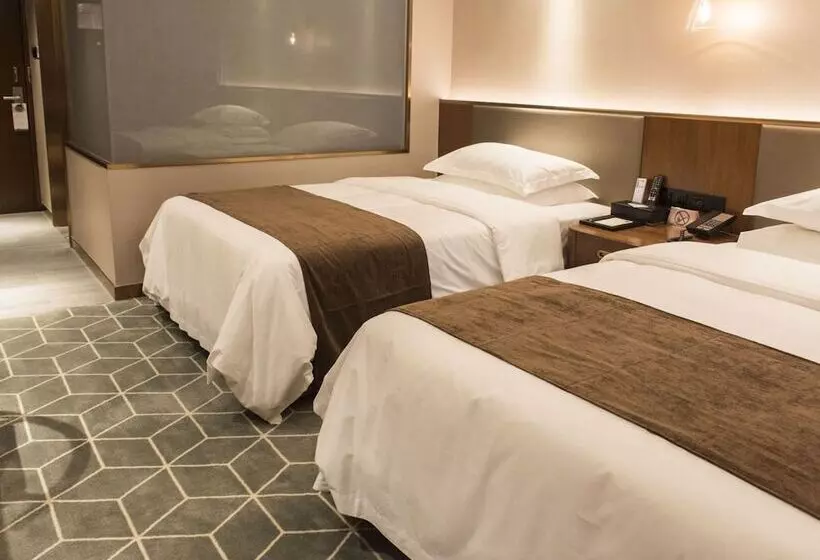 Deluxe-huoneisto 1 Makuuhuone, Guilin Plaza