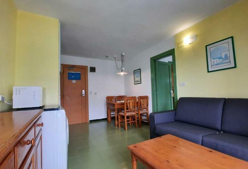 דירת חדר שינה עם טרסה ונוף לים, Destinos De Sol La Minería Roquetas De Mar