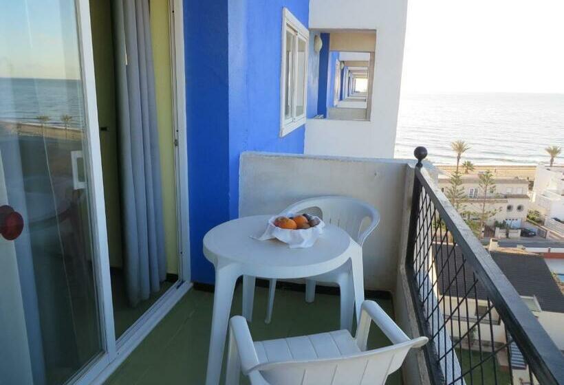 דירת חדר שינה עם טרסה ונוף לים, Destinos De Sol La Minería Roquetas De Mar