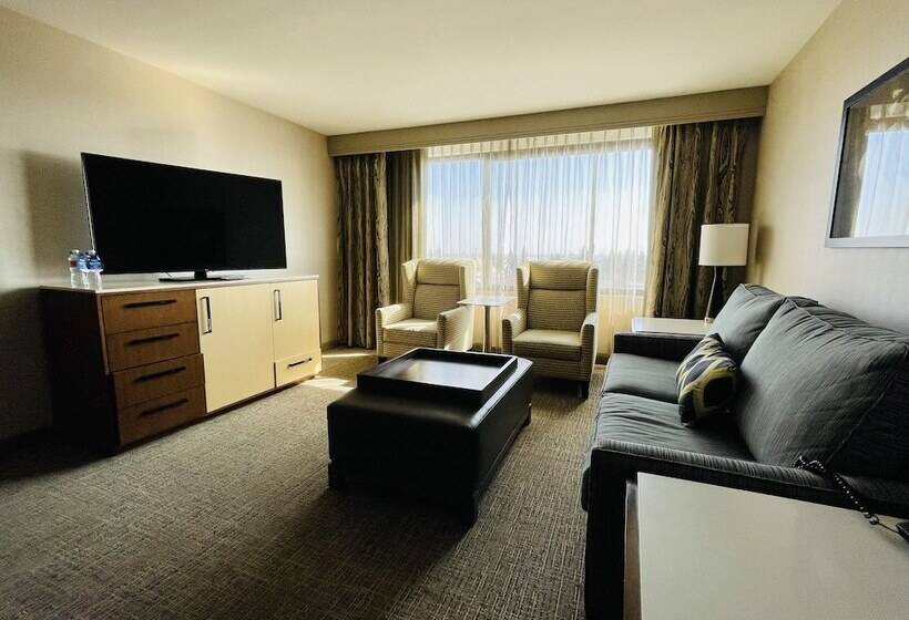 带大床的套房, Doubletree By Hilton Fresno Convention Center