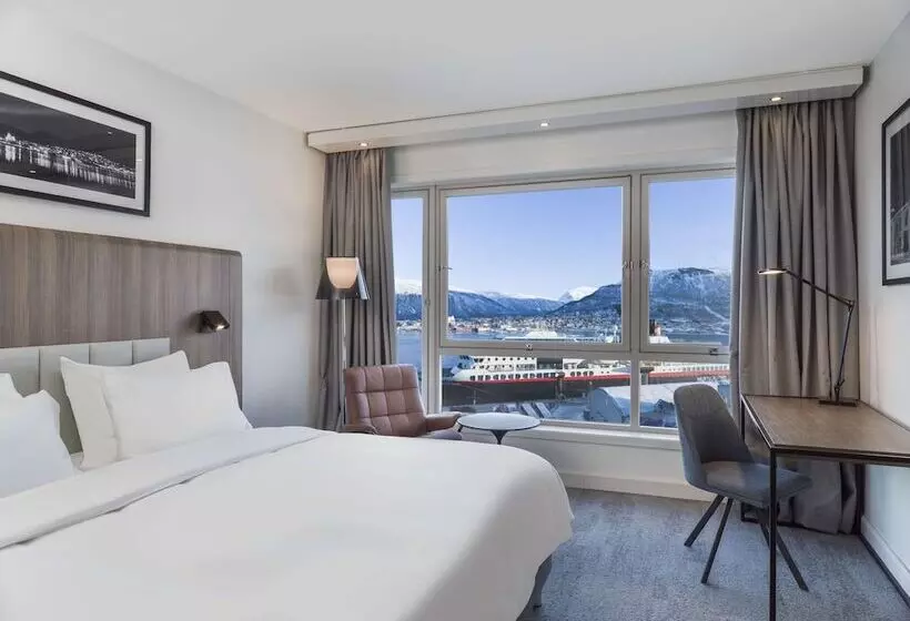 اتاق پرمیوم با چشمانداز دریا, Radisson Blu Hotel Tromsø