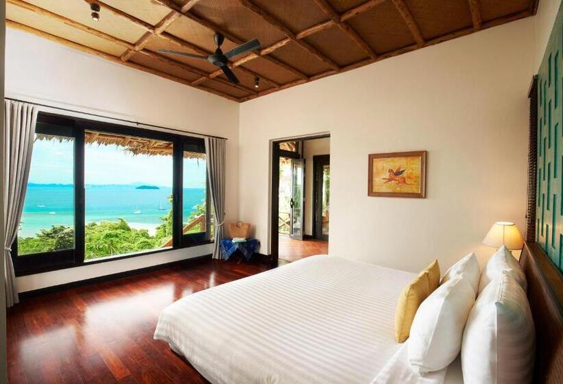 וילת חדר שינה 1 עם נוף לים, Saii Phi Phi Island Village