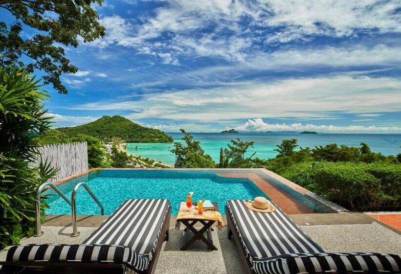 וילת חדר שינה 1 עם נוף לים, Saii Phi Phi Island Village