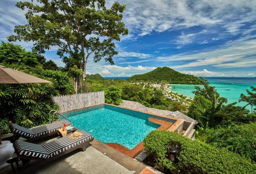 וילת חדר שינה 1 עם נוף לים, Saii Phi Phi Island Village