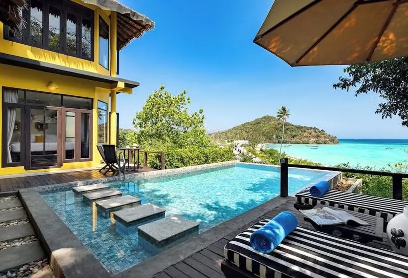Villa 2 Makuuhuonetta Merinäkymä, Saii Phi Phi Island Village