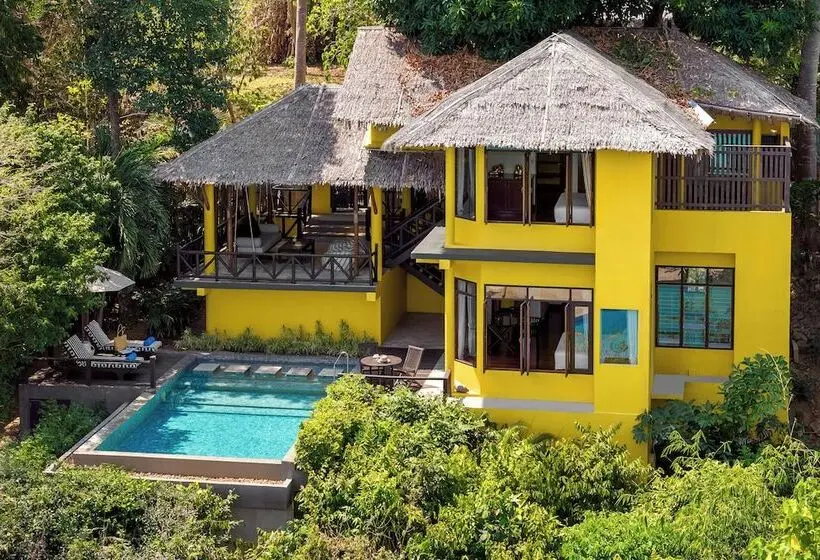 Villa 2 Makuuhuonetta Merinäkymä, Saii Phi Phi Island Village