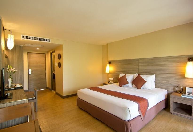 수피리어 룸 풀장 전망, The Green Park Resort