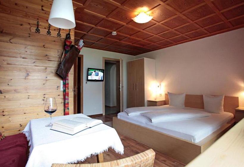 شقة غرفتين نوم مزودة بشُرفة, Bergkristall