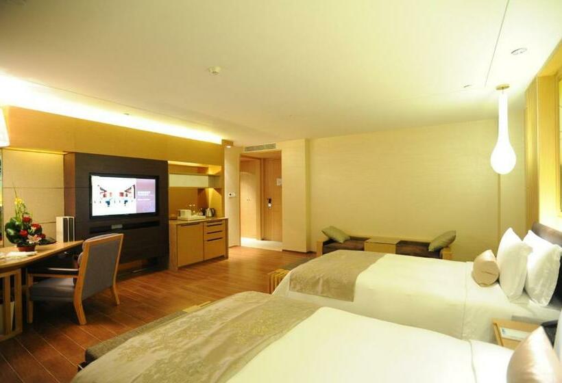 غرفة سوبيريور مطلّة علي الحديقة, Huidong Regal Palace Resort