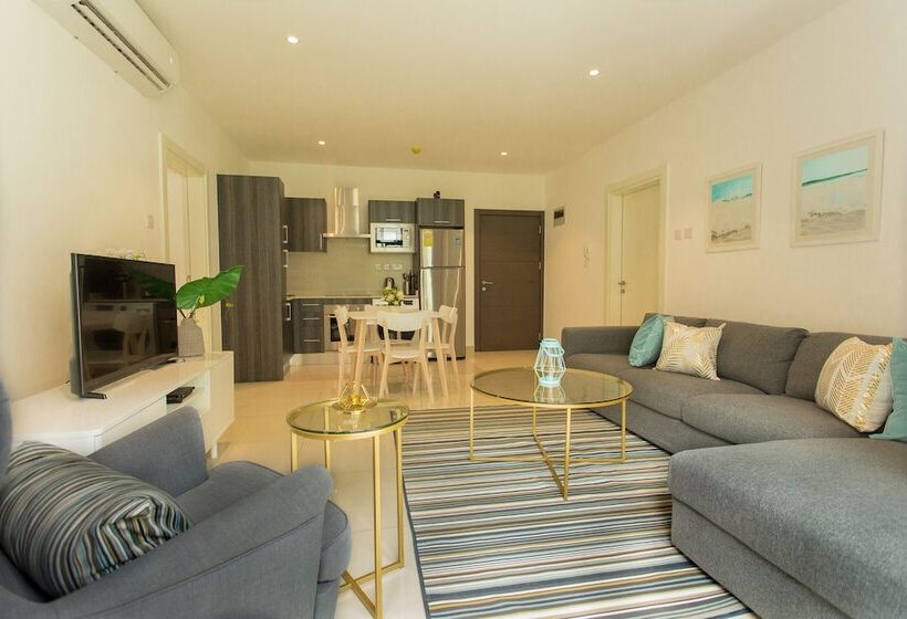 شقة إدارية غرفتين نوم, Accra Luxury Apartments Cantonments