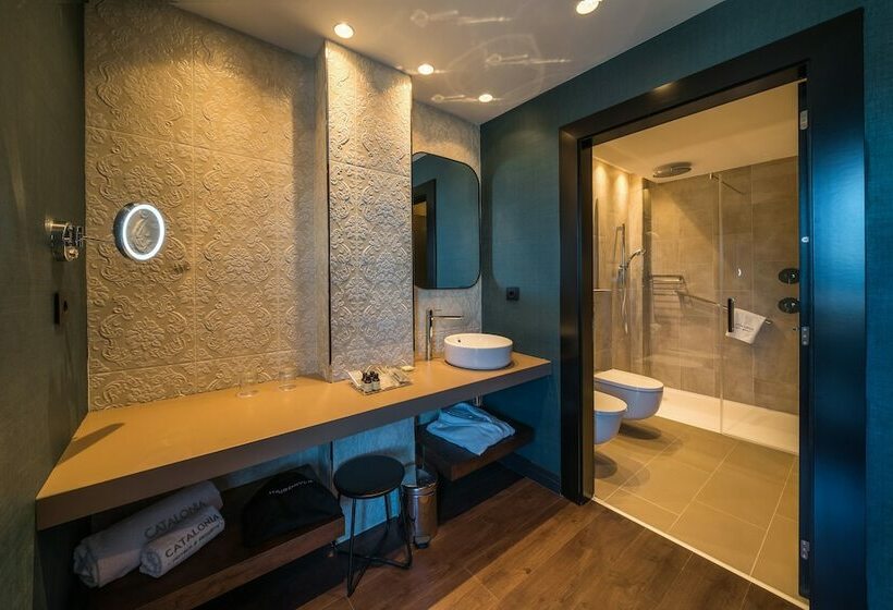 스탠다드 테라스 룸 바다 전망, Catalonia Donosti