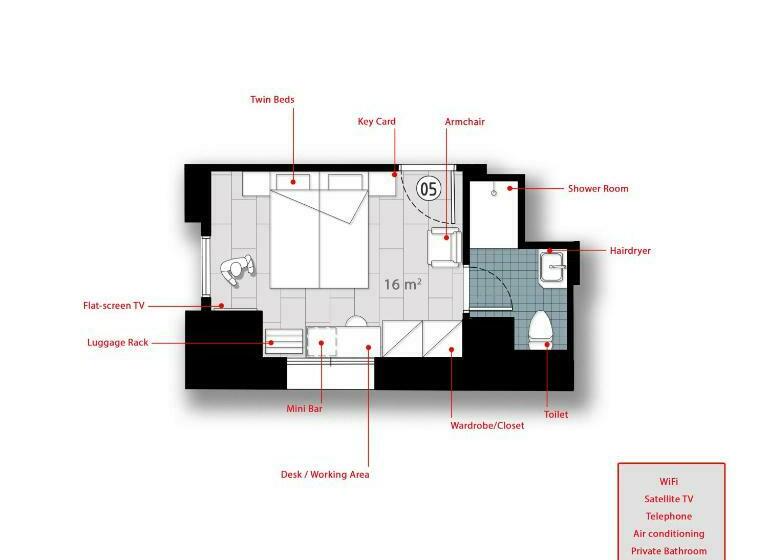 اتاق اساندارد با چشم‌انداز جانبی به دریا, Chios City Inn